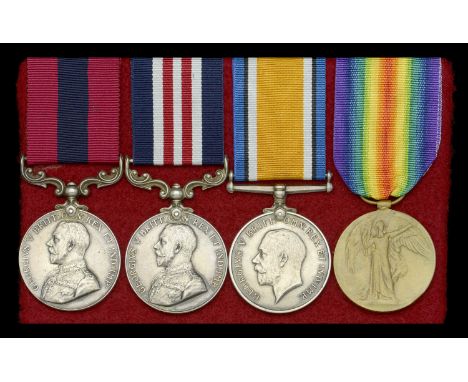 A Great War ‘Western Front, August 1918’ D.C.M. and M.M. group of four awarded to Sergeant Leslie Symons, 18th Battalion, Kin