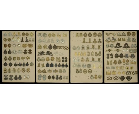 Collar Badges. A good selection including, Victorian pairs of Kings Dragoon Guards, 6th Dragoon Guards, 11th Hussars, 13th Hu