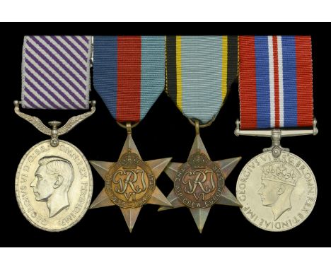 A fine Second War Immediate D.F.M. awarded to Flight-Sergeant W. J. Rose, No. 207 Squadron, Royal Air Force Volunteer Reserve