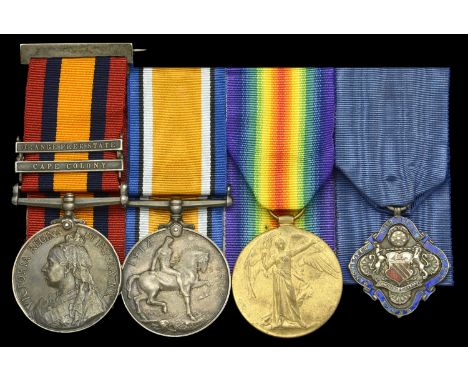 Four: Private T. Green, Manchester Regiment, late Manchester Company, Volunteer Medical Staff Corps, Royal Army Medical Corps