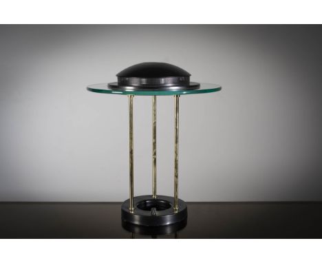 THE SATURN DESK LAMP BY R. SONNEMAN, 46cm high