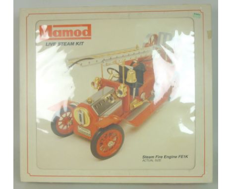 A Mamod live steam kit, fire engine FE1K, boxed and unused. 