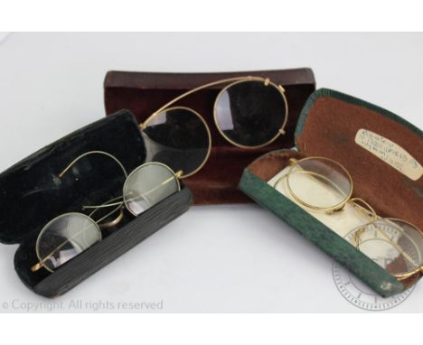 A collection of assorted vintage spectacles to include HCO 60 examples and others etc (Qty) (at fault) 