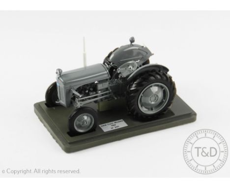 Tractoys for G&M Farm Models 1/16 Scale model tractor, Massey Ferguson TED, grey livery, No.225, within box 