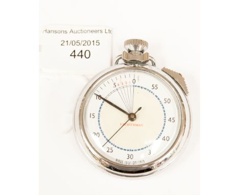 A 1960s Ingersoll, yachtsman pocket watch, unused complete with receipt and guarantee original packaging, 1928 model 