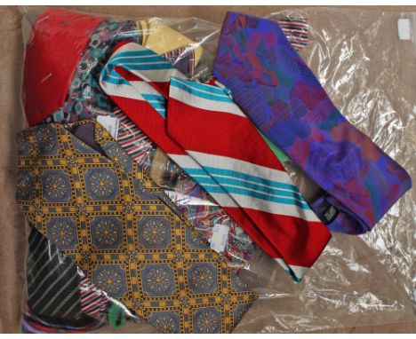 A collection of assorted silk ties, by various designers and makers including Christian Dior, Jaeger, Berties, Guy Laroche, C