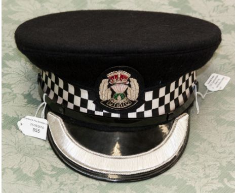 A Kings Crown Scottish police chief's constable hat