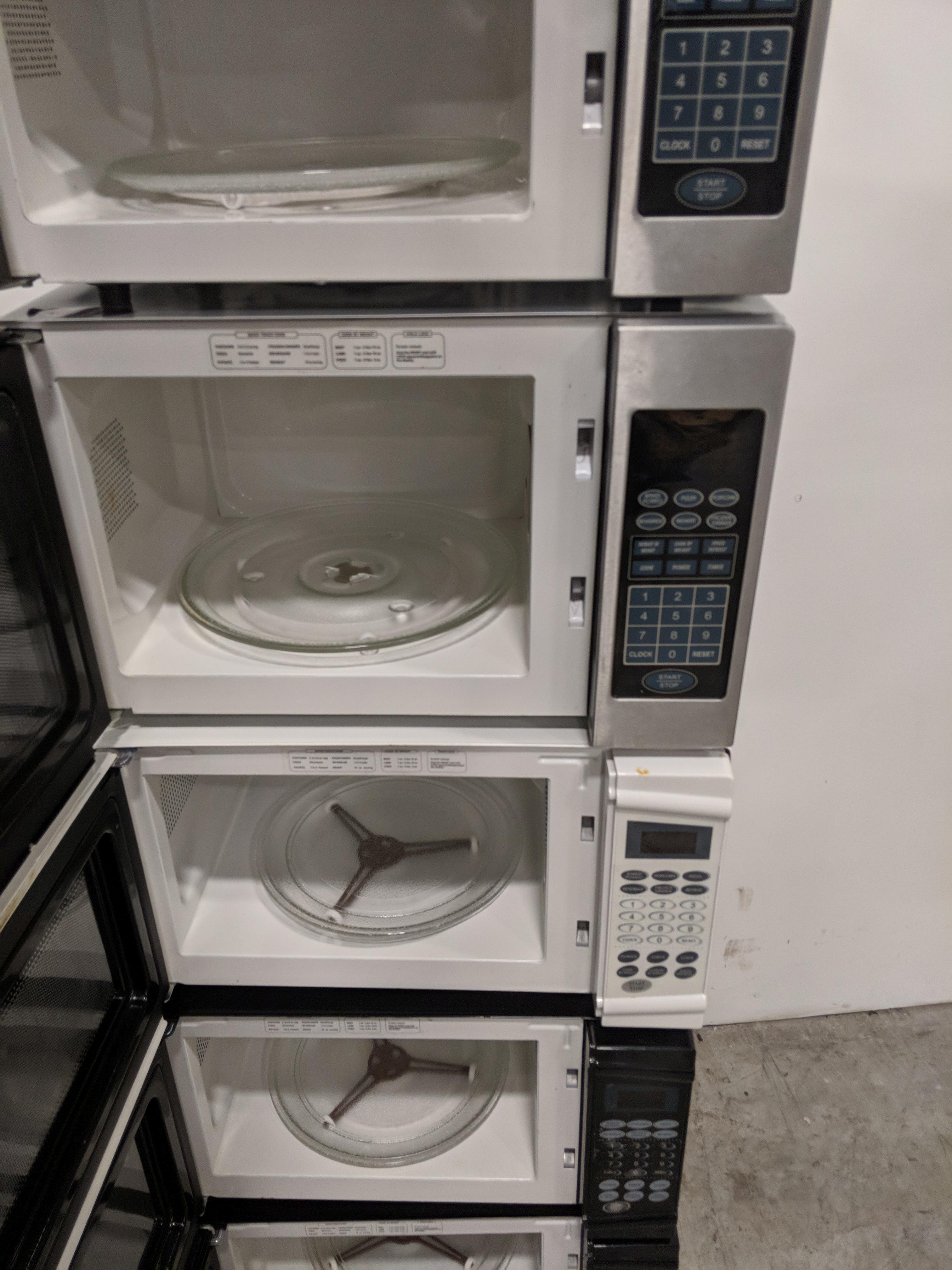 RCA Microwaves Lot of 5,Used, From Working Location, Location 14