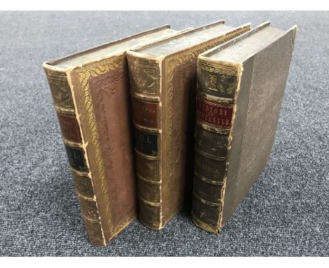 An Historical, Topographical and Descriptive view of the County Palatine of Durham, E McKenzie and M. Ross, leather bound in 