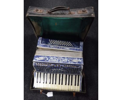 A cased Pietro accordion 