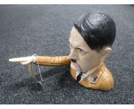 A cast iron novelty nut cracker - Hitler 