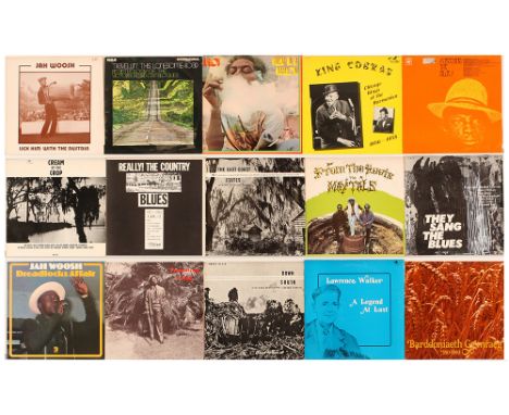 A collection of Blues and Reggae LPs to include (1) U-Roy - Dread In Babylon (1975 UK, Virgin - V2048); (2) The Maytals - Fro
