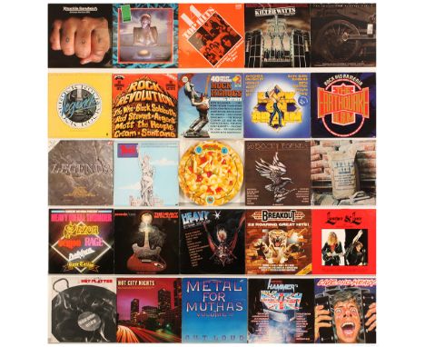 A collection of Rock and Heavy Metal Compilation LPs to include titles (1) 14 Top Hits (SUN 1 / 2YEB.622); (2) 20 Rock Legend
