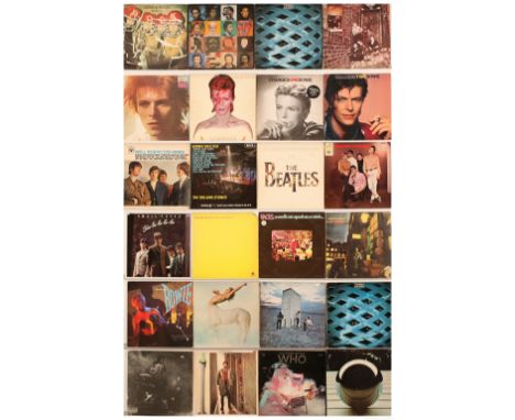 A collection of Classic Rock LPs to include, (1) The Rolling Stones - Gimmie Shelter; (2) Manfred Mann - Mann Made; (3) The K