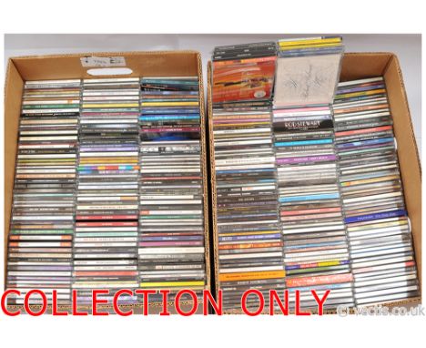 Rock CD Albums and Singles to include artists such as Aerosmith, Eric Clapton, Counting Crows, Doors, Fleetwood Mac, Genesis,