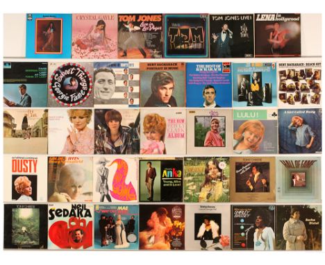 A group of LPs by artists mainly from the1960s to include Burt Bacharach, Portrait in Music, Reach Out and Hit Maker!; Tony B