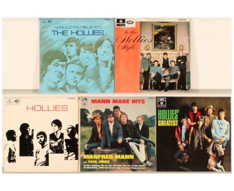 A Group of The Hollies LPs to include (1) The Hollies (PMC 1261) - 1965 UK release, mono, XEX 559-1/561-1 matrix and KT tax c