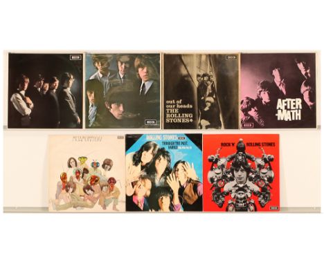 The Rolling Stones LPs comprising of The Rolling Stones (LK 4605) - UK mono re-pressing with XARL-6271-6A/XARL-6272-12A matri