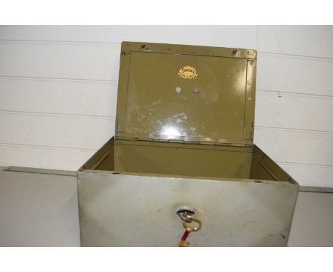 Vintage Siroma metal strong box