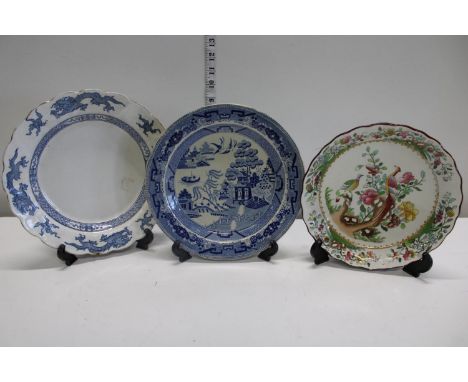 Three collectable pates including Spode 