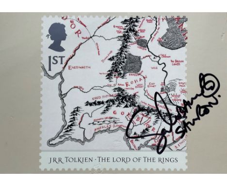 Lord Of The Rings, PHQ cards signed by Sala Baker as Sauron. This set of PHQ cards are reproduced from stamp designed by HGV 