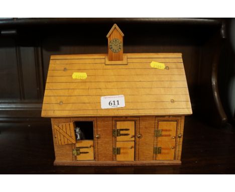 A Richard Parsons wooden model of stables