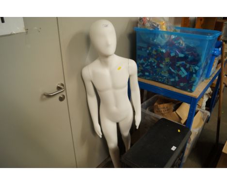 A shop mannequin 