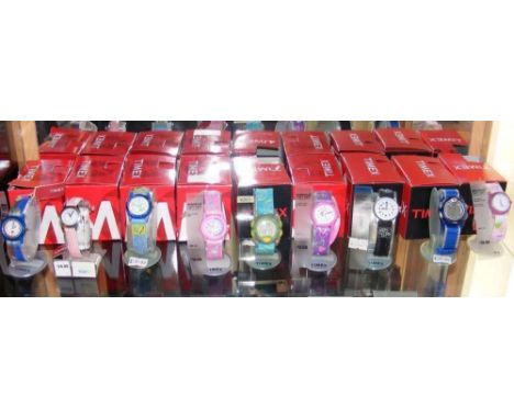 Nine Timex wrist watches (new in original boxes)
