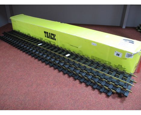 A Quantity of 'G' Scale (Straight Section) Track by Aristo (90cm Sections), boxed. 