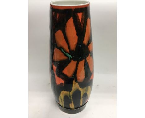 A large Poole pottery Delphis vase, approx 40.5cm.