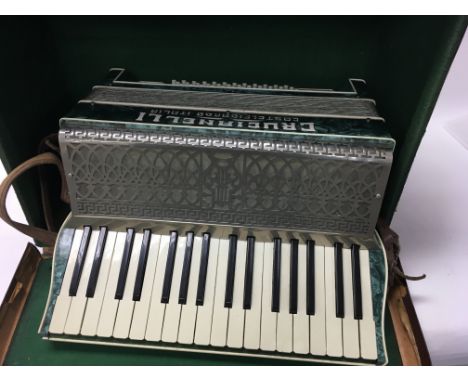 A ‘Crucianelli’ Italian cased accordion.