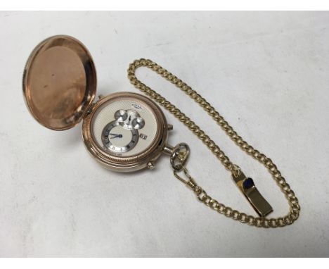 A Rotary chronograph pocket watch.