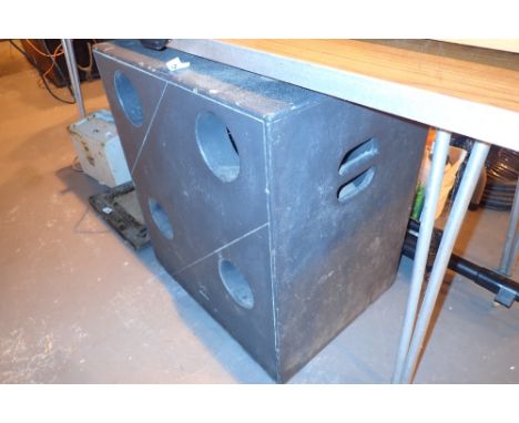 Large Martin Audio speaker with tripod stand 