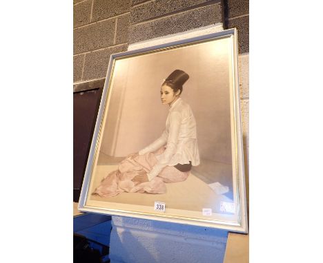 1970s Gerard Kelly Saw Ohn Nuhn print