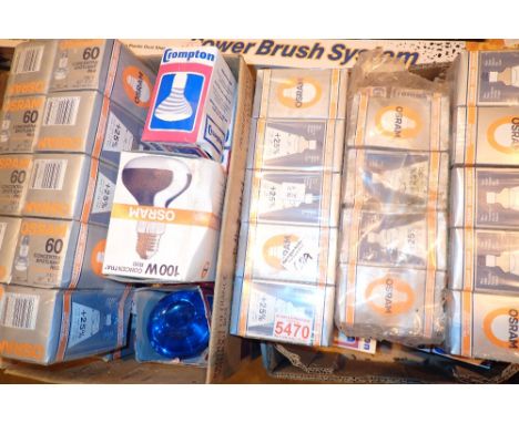 Two boxes of light bulbs 