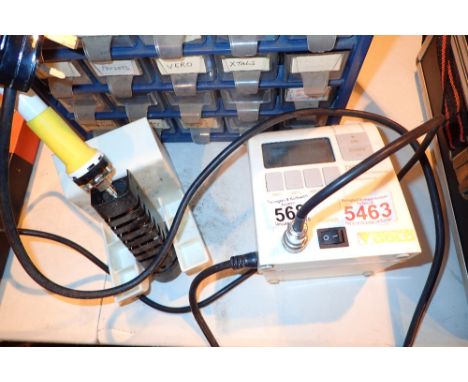 Precision gold digital soldering tool  CONDITION REPORT: All electrical items in this lot have been PAT tested for safety and