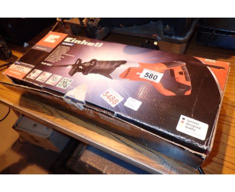 Einhell TC AP 650E all purpose re-cip saw  CONDITION REPORT: All electrical items in this lot have been PAT tested for safety