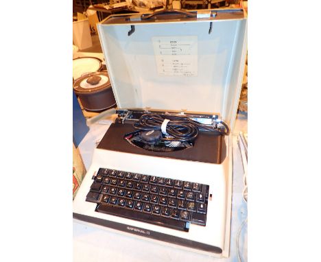 Boxed Imperial 300 typewriter 
