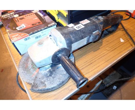 9" 240v angle grinder  CONDITION REPORT: All electrical items in this lot have been PAT tested for safety and have passed. Th