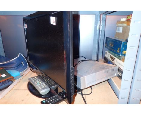 Logik 22" LCD TV HD ready and Humax HDC2000 recorder  CONDITION REPORT: All electrical items in this lot have been PAT tested