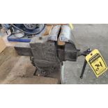HD Steel Table, 88" X 33", w/ 4-1/2" Anvil Swivel Vise