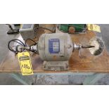 Baldor Benchtop Double End Buffer, 1/6 HP, Variable Speed