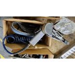 1" Pneumatic Profile Sander w/ Spare Belts