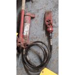 ATD 4-Ton Hydraulic Hand Pump w/ 1/2-Ton Clamp