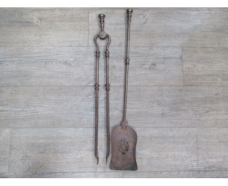 Two 19th Century fire tools 