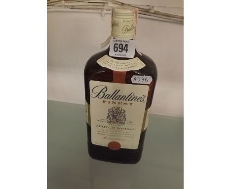 ONE LITRE OF BALLANTYNES SCOTCH WHISKY 