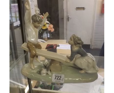 A LLADRO SEE SAWS