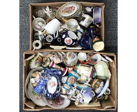 A large quantity of good small ceramic items.