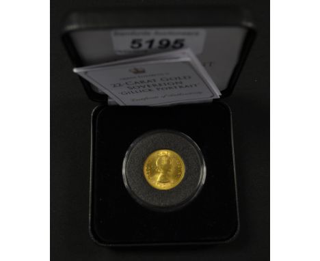 Coins - a Jubilee Mint Queen Elizabeth II Gillick portrait gold sovereign, dated 1967, certificate, boxed  