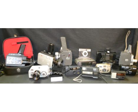 Camera and Photography - a Nizo S8T cine camera; others, Bauer 88K, Chinon XL555 Macro, etc; others; binoculars; etc
